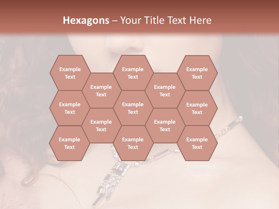 Face Posing Passion PowerPoint Template