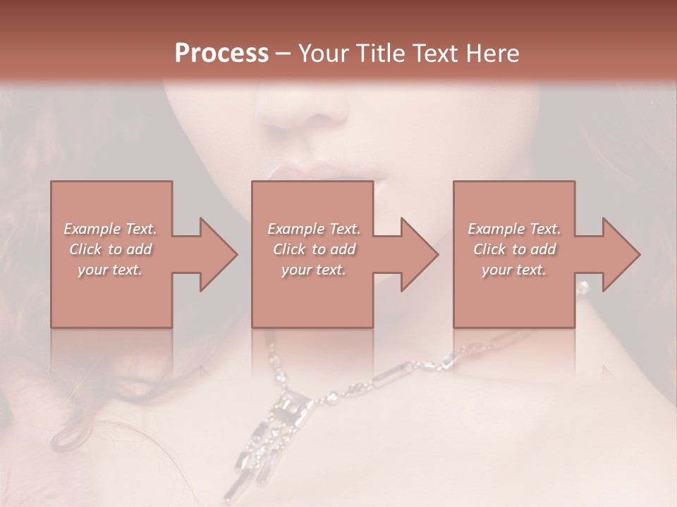 Face Posing Passion PowerPoint Template