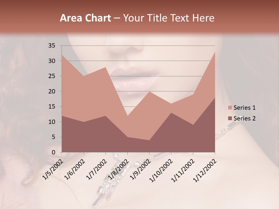 Face Posing Passion PowerPoint Template