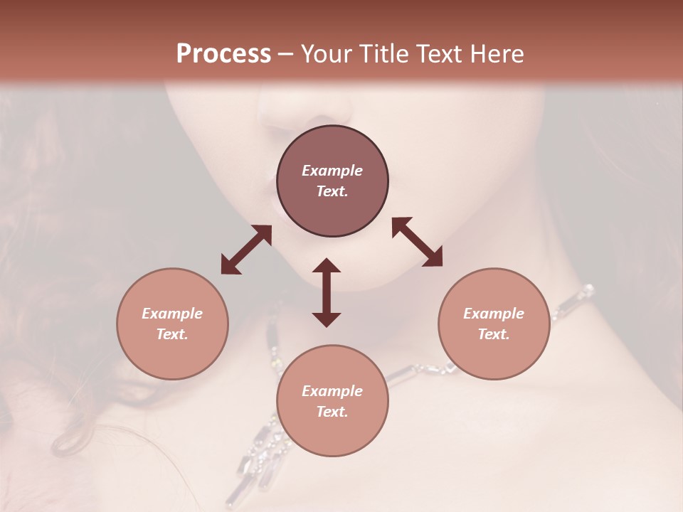 Face Posing Passion PowerPoint Template