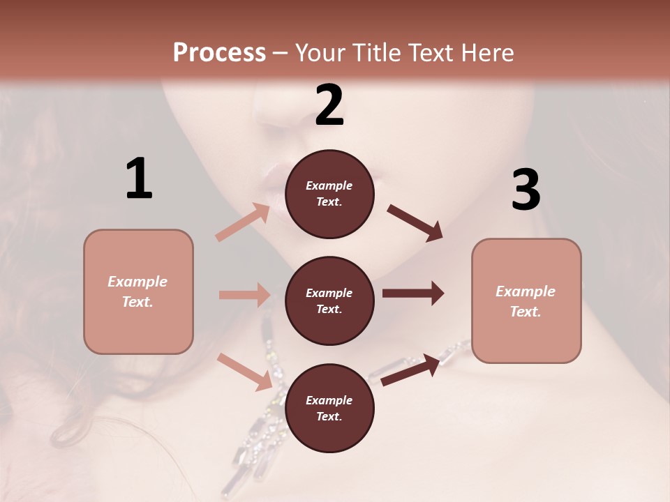 Face Posing Passion PowerPoint Template