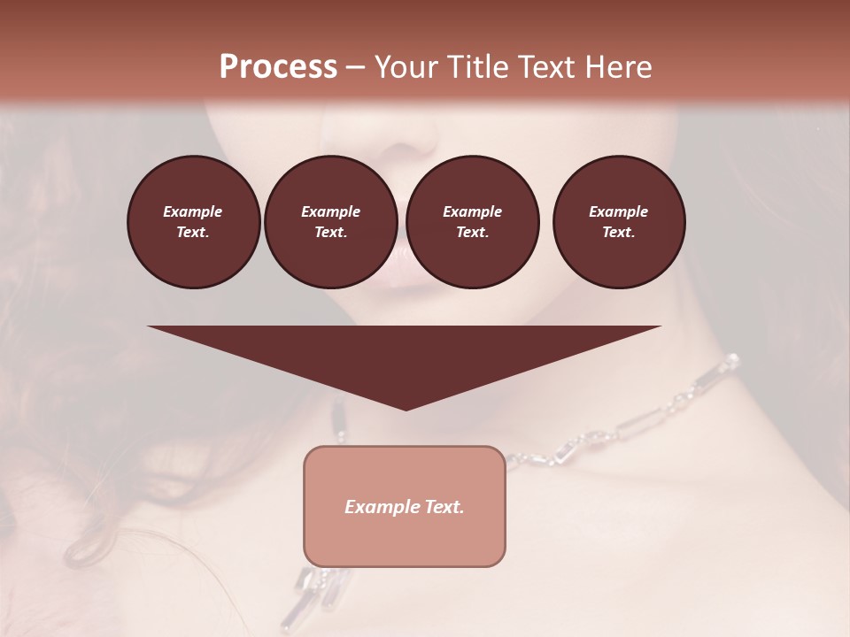 Face Posing Passion PowerPoint Template