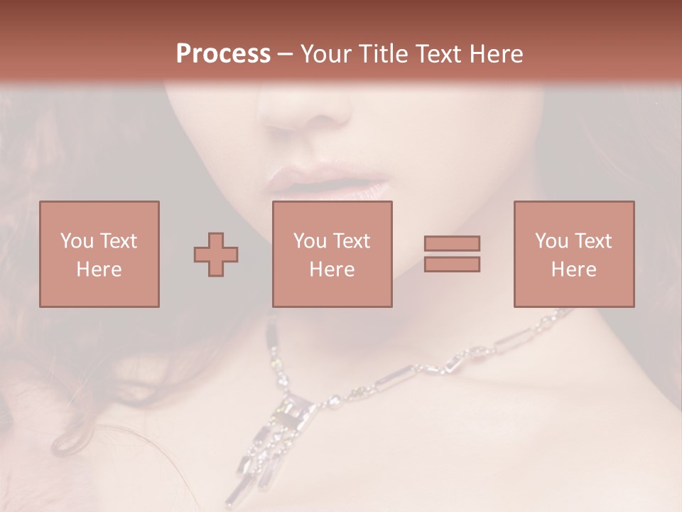 Face Posing Passion PowerPoint Template