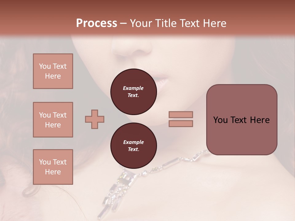 Face Posing Passion PowerPoint Template