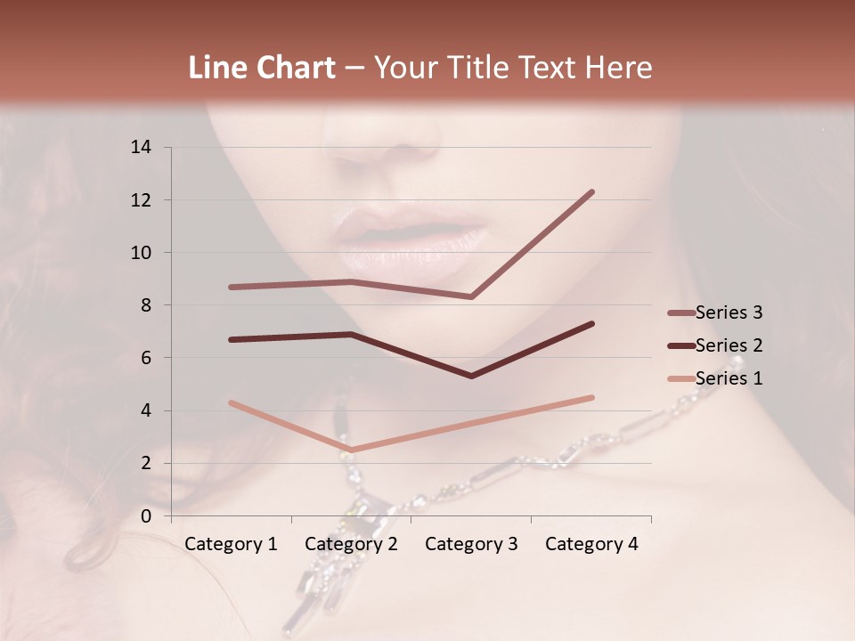 Face Posing Passion PowerPoint Template