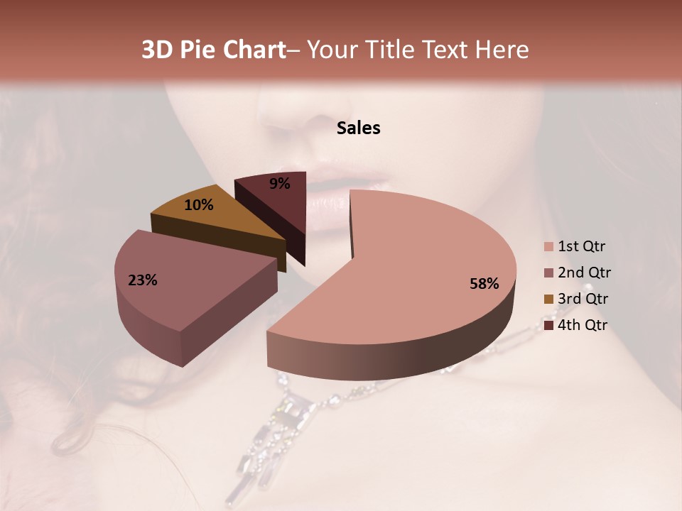 Face Posing Passion PowerPoint Template
