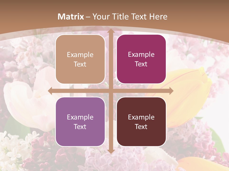 Beautiful Branch Fresh PowerPoint Template