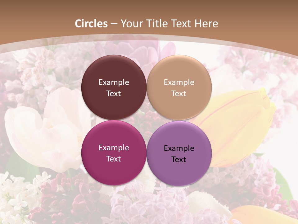 Beautiful Branch Fresh PowerPoint Template
