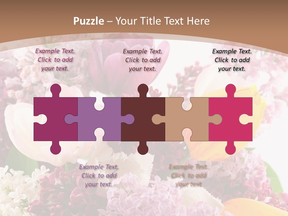 Beautiful Branch Fresh PowerPoint Template