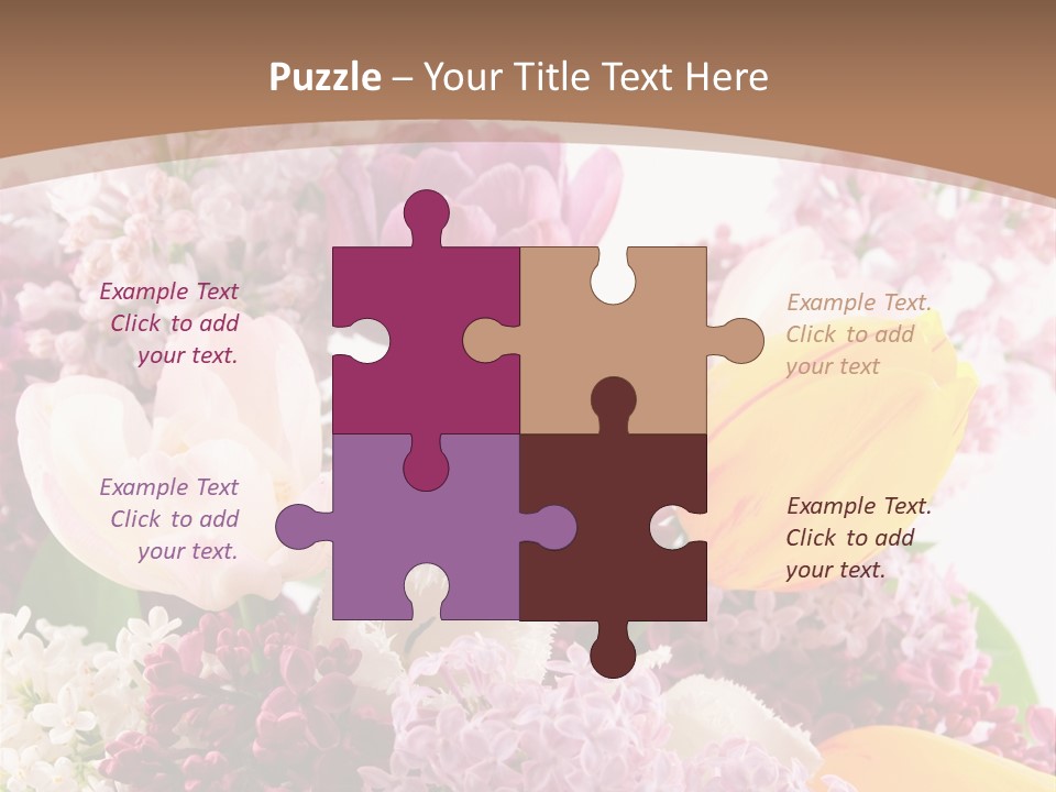 Beautiful Branch Fresh PowerPoint Template