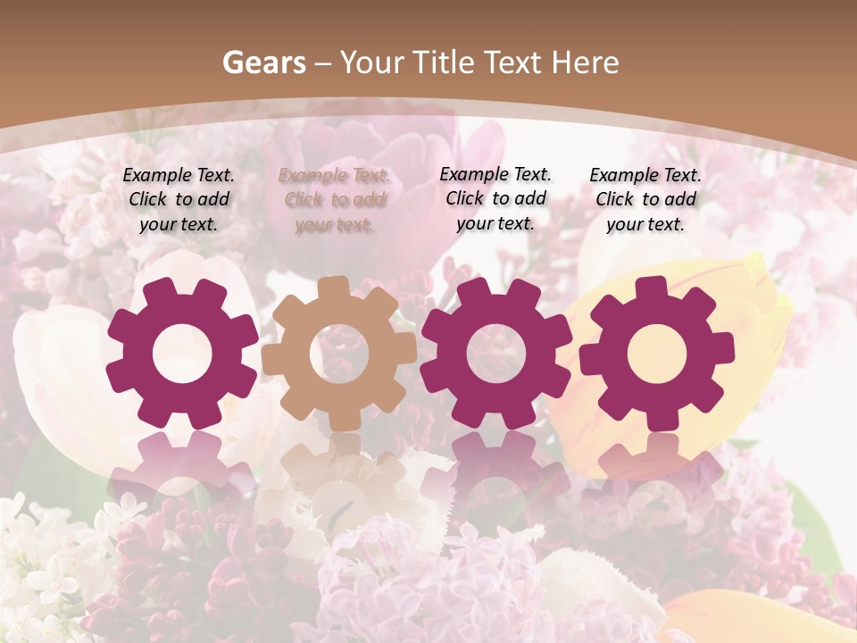 Beautiful Branch Fresh PowerPoint Template