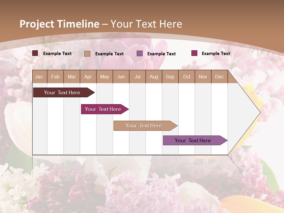 Beautiful Branch Fresh PowerPoint Template