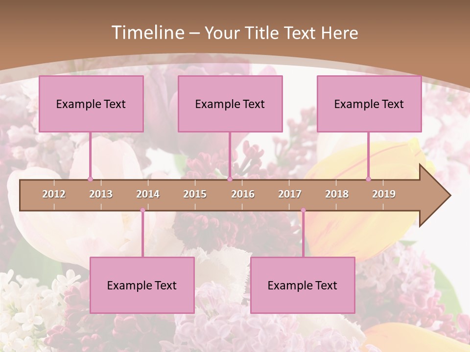 Beautiful Branch Fresh PowerPoint Template