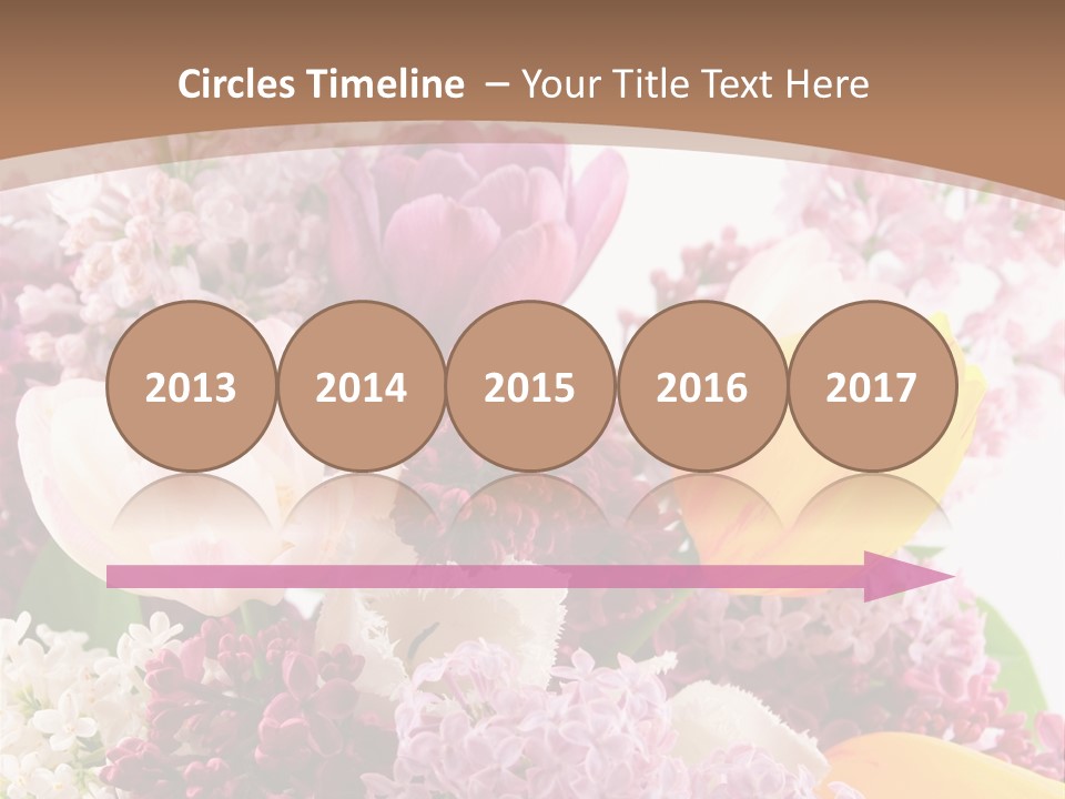 Beautiful Branch Fresh PowerPoint Template