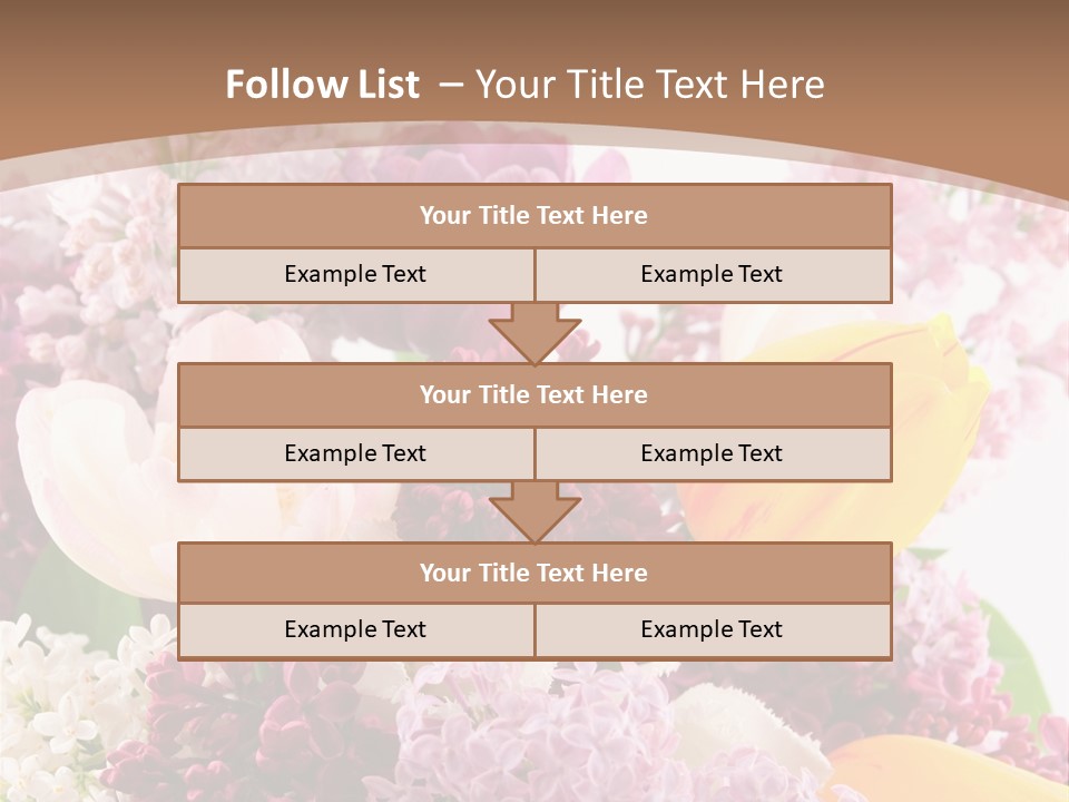 Beautiful Branch Fresh PowerPoint Template