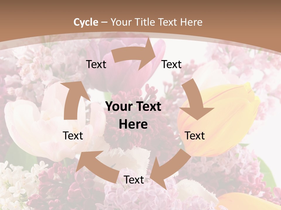 Beautiful Branch Fresh PowerPoint Template