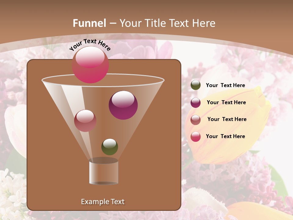 Beautiful Branch Fresh PowerPoint Template