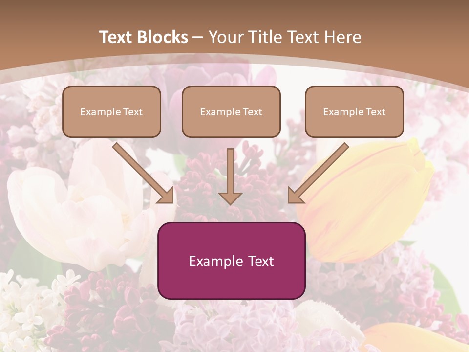 Beautiful Branch Fresh PowerPoint Template