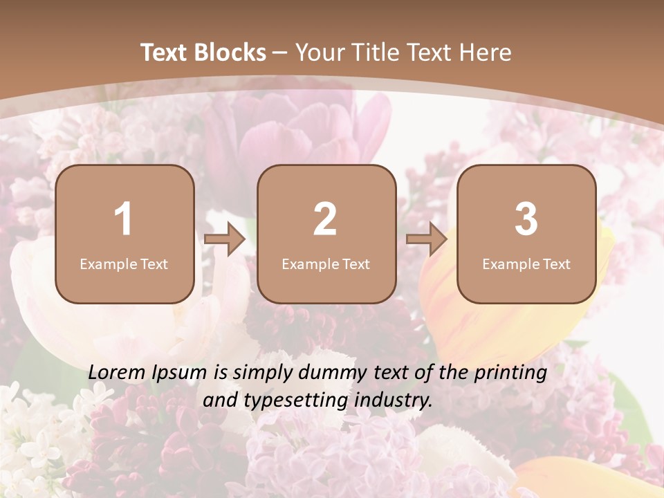 Beautiful Branch Fresh PowerPoint Template
