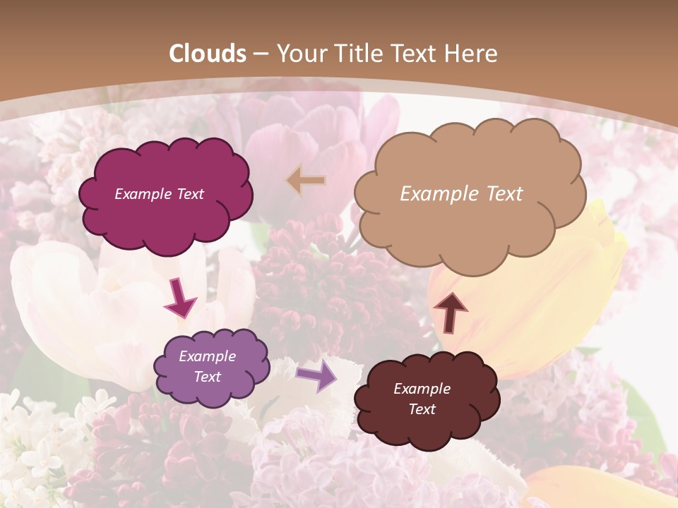 Beautiful Branch Fresh PowerPoint Template