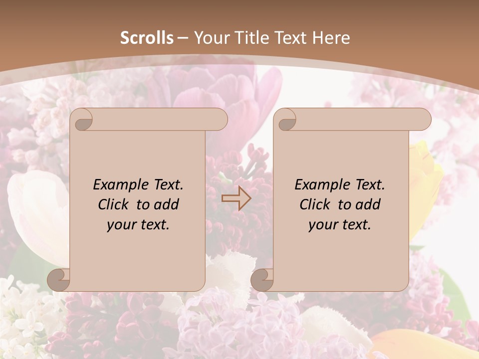 Beautiful Branch Fresh PowerPoint Template