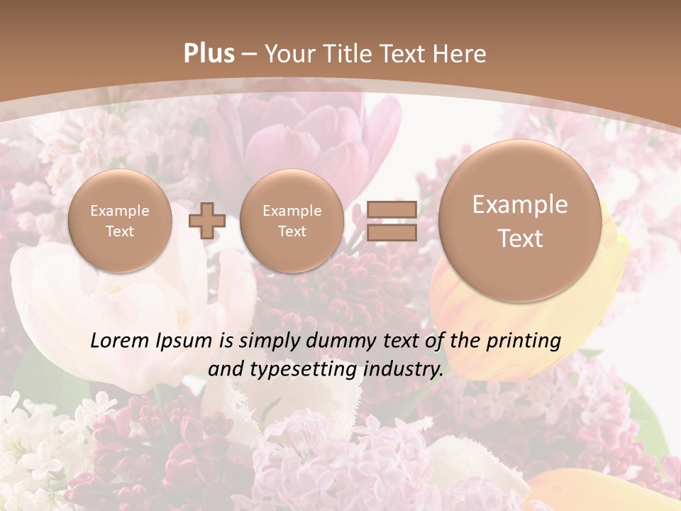 Beautiful Branch Fresh PowerPoint Template