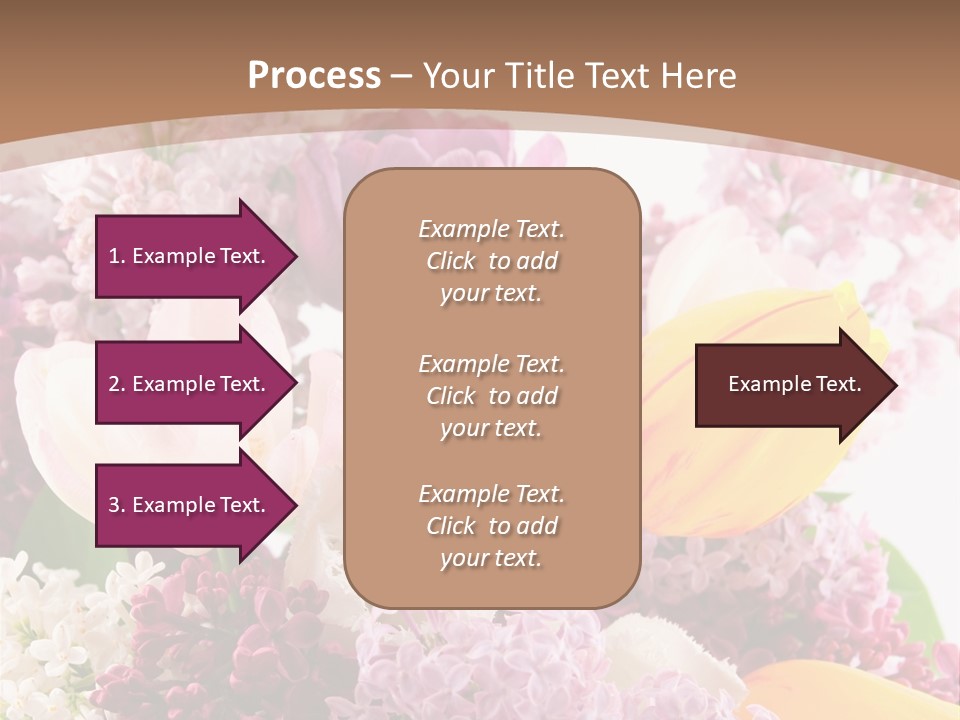 Beautiful Branch Fresh PowerPoint Template