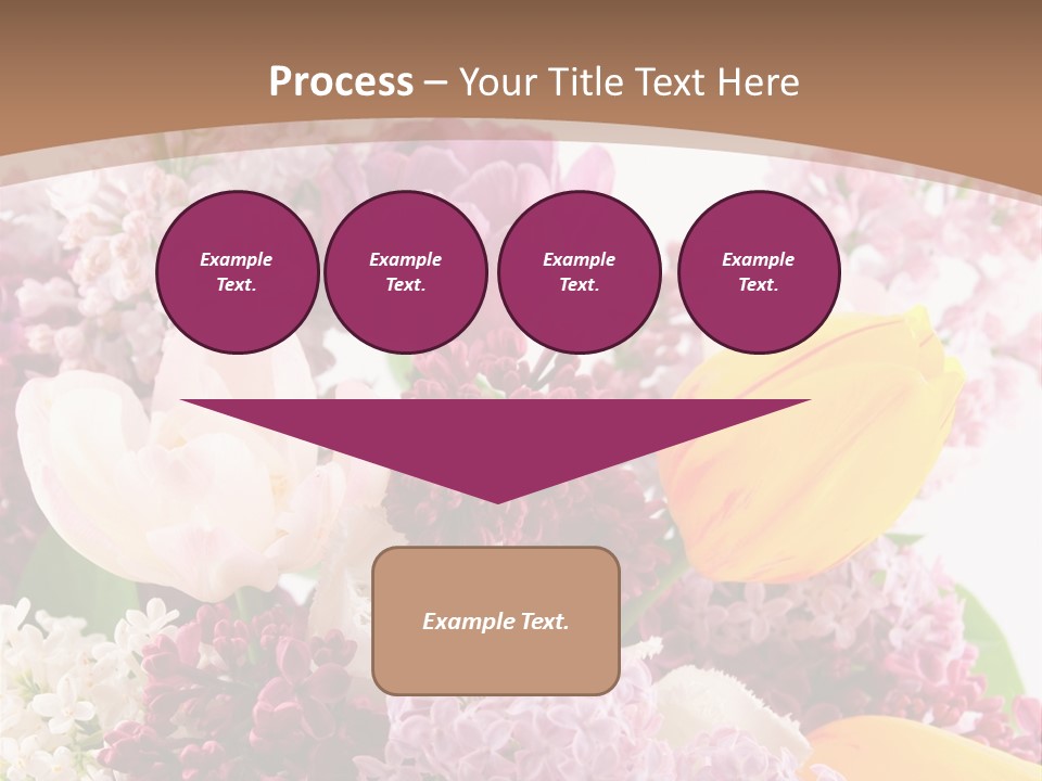 Beautiful Branch Fresh PowerPoint Template