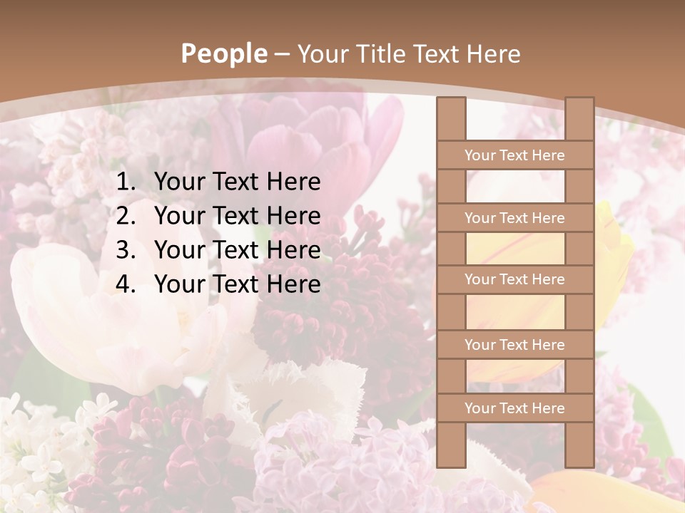 Beautiful Branch Fresh PowerPoint Template