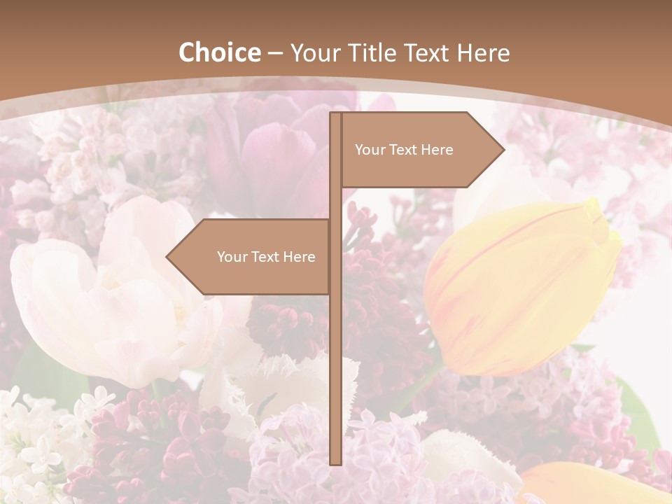 Beautiful Branch Fresh PowerPoint Template