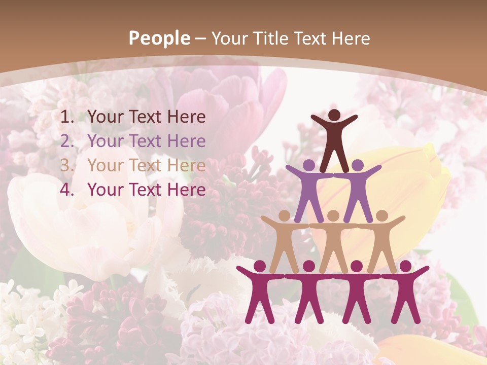 Beautiful Branch Fresh PowerPoint Template