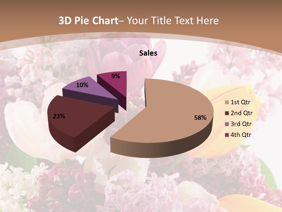 Beautiful Branch Fresh PowerPoint Template