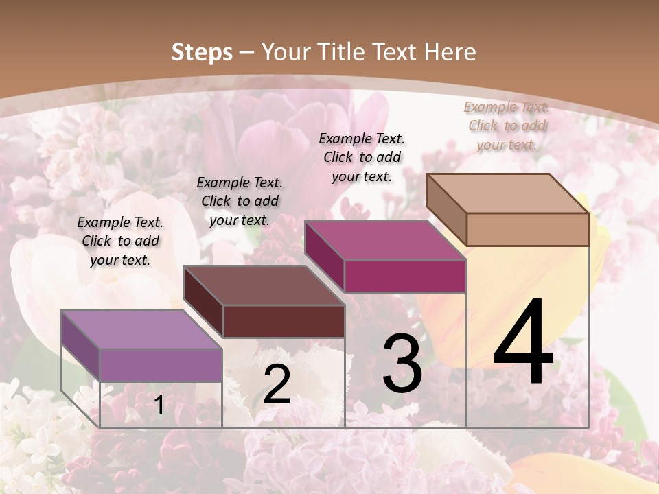 Beautiful Branch Fresh PowerPoint Template