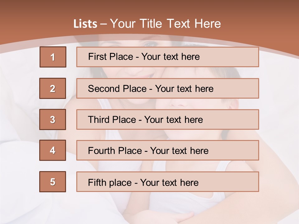Baby And Family PowerPoint Template
