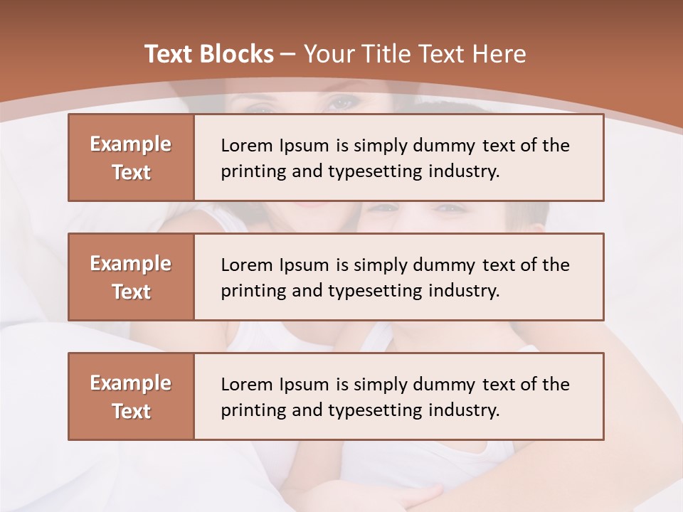 Baby And Family PowerPoint Template