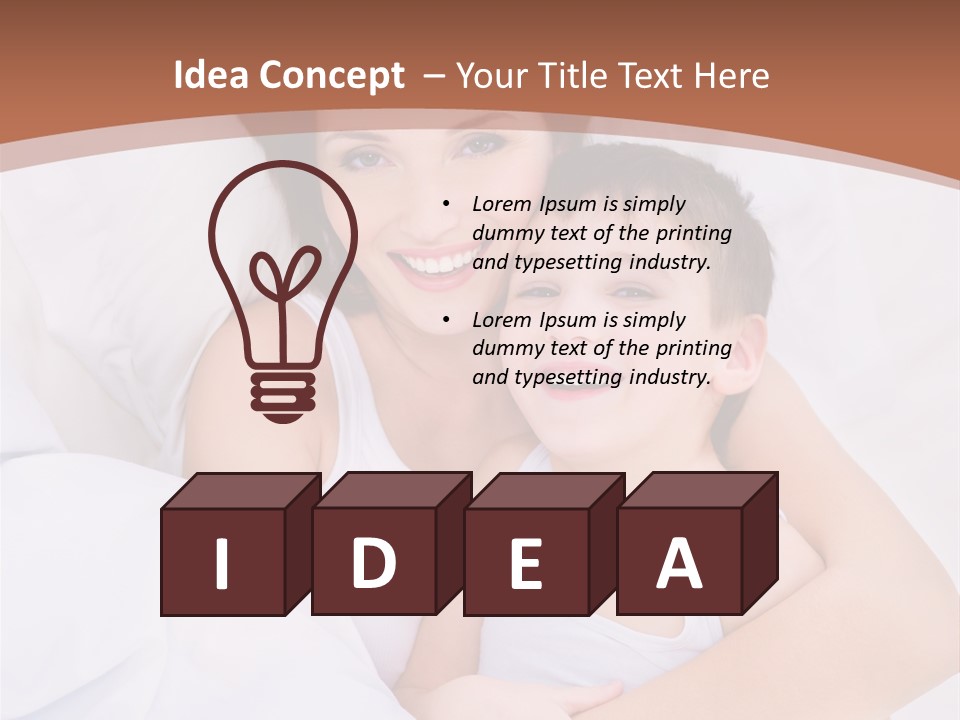 Baby And Family PowerPoint Template