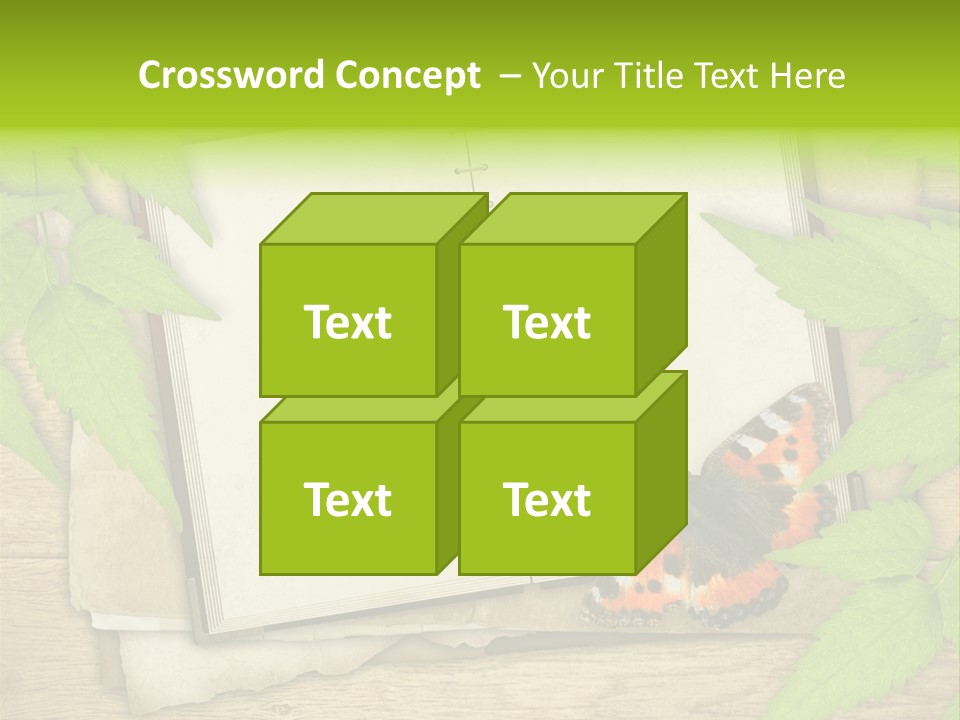 Book Decoration Retro PowerPoint Template