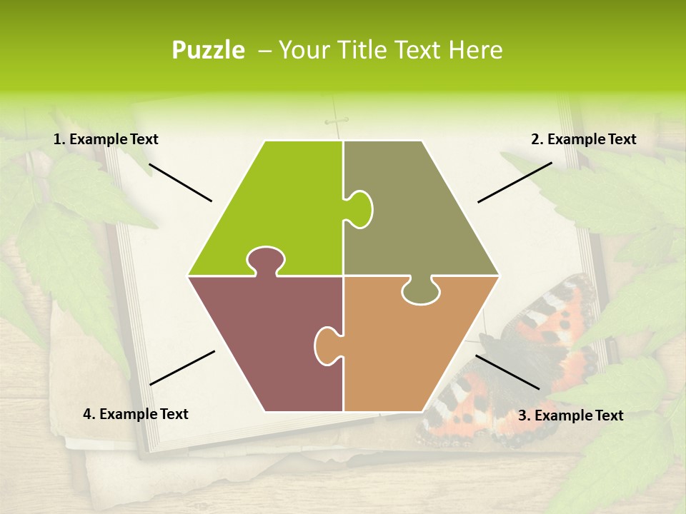 Book Decoration Retro PowerPoint Template