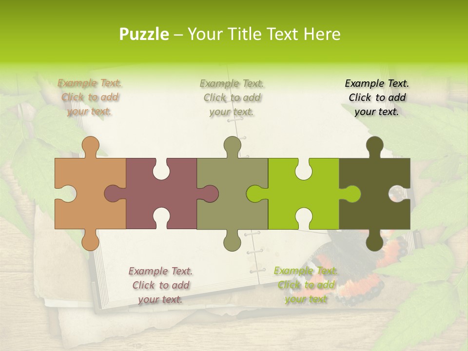 Book Decoration Retro PowerPoint Template