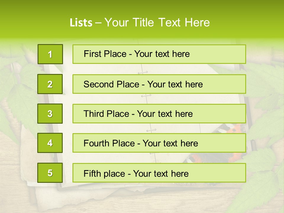 Book Decoration Retro PowerPoint Template