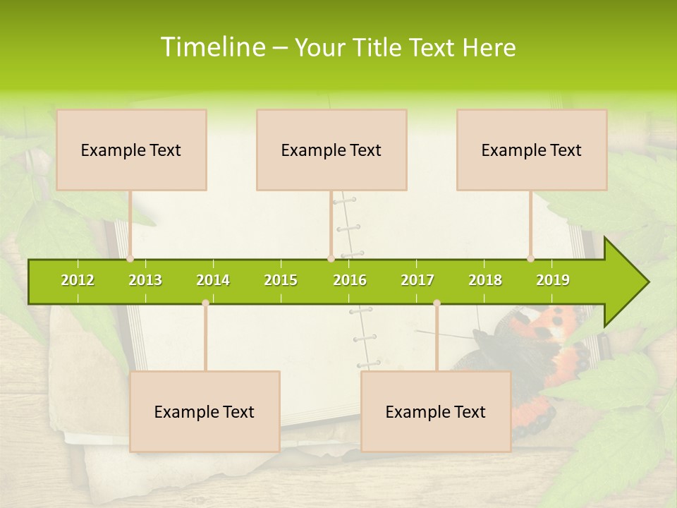 Book Decoration Retro PowerPoint Template