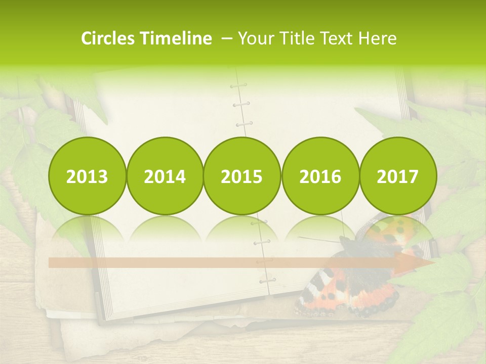 Book Decoration Retro PowerPoint Template