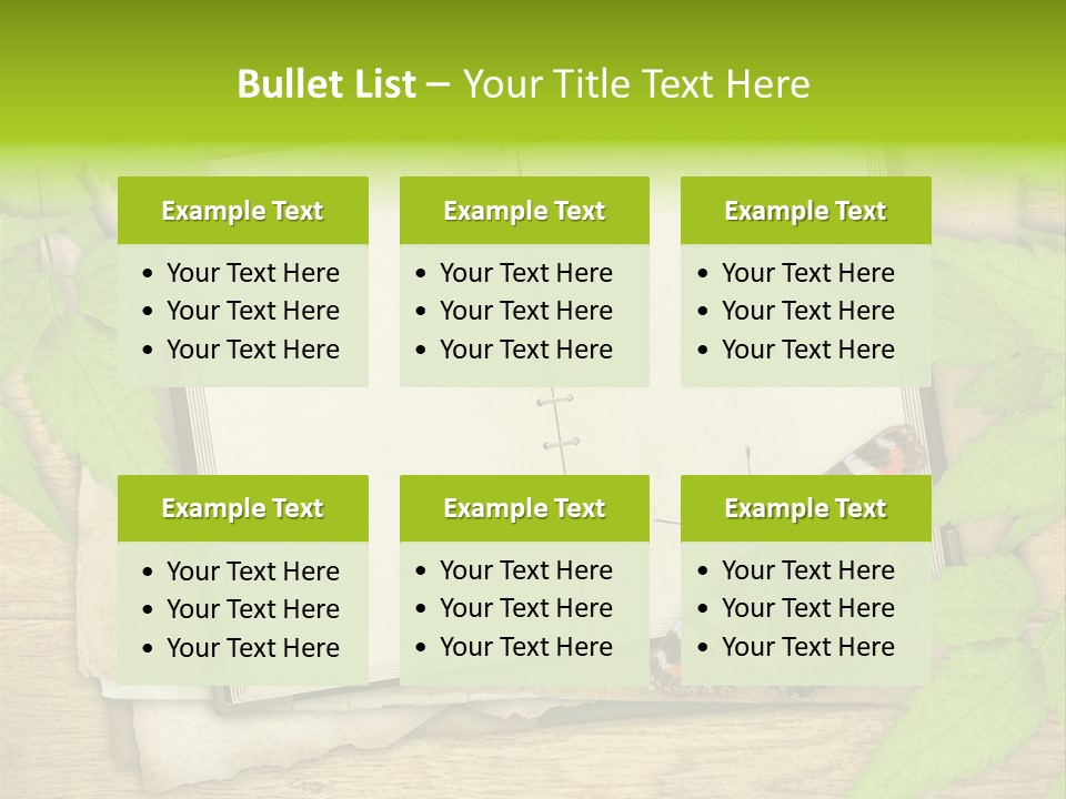 Book Decoration Retro PowerPoint Template