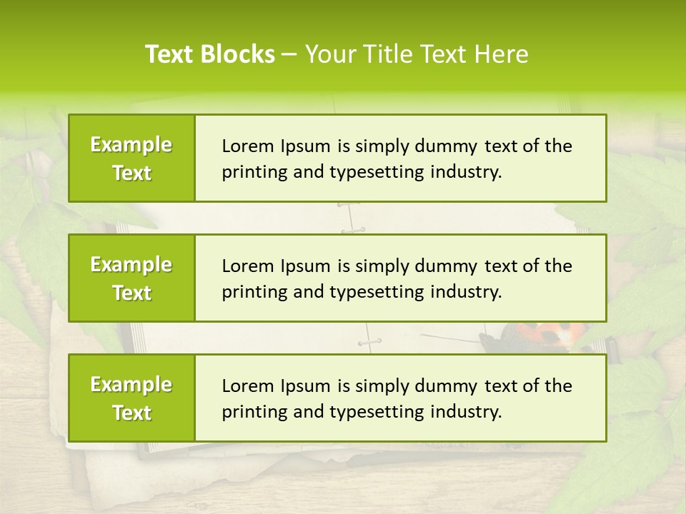 Book Decoration Retro PowerPoint Template