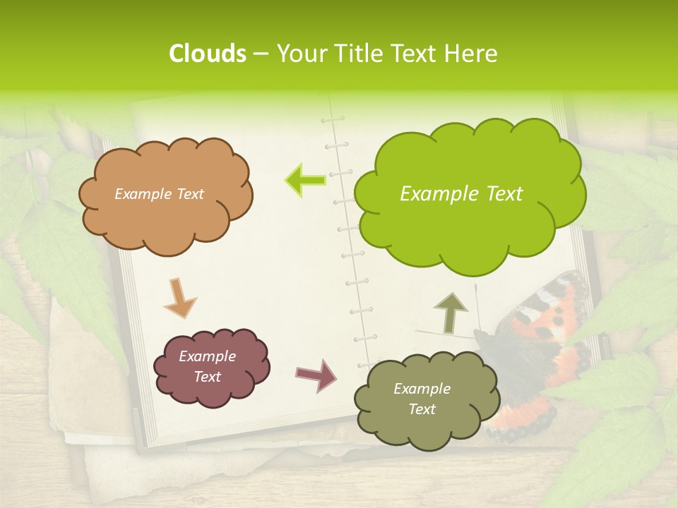 Book Decoration Retro PowerPoint Template