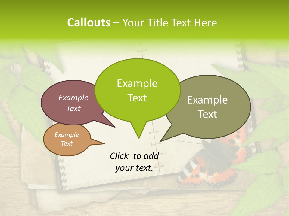 Book Decoration Retro PowerPoint Template