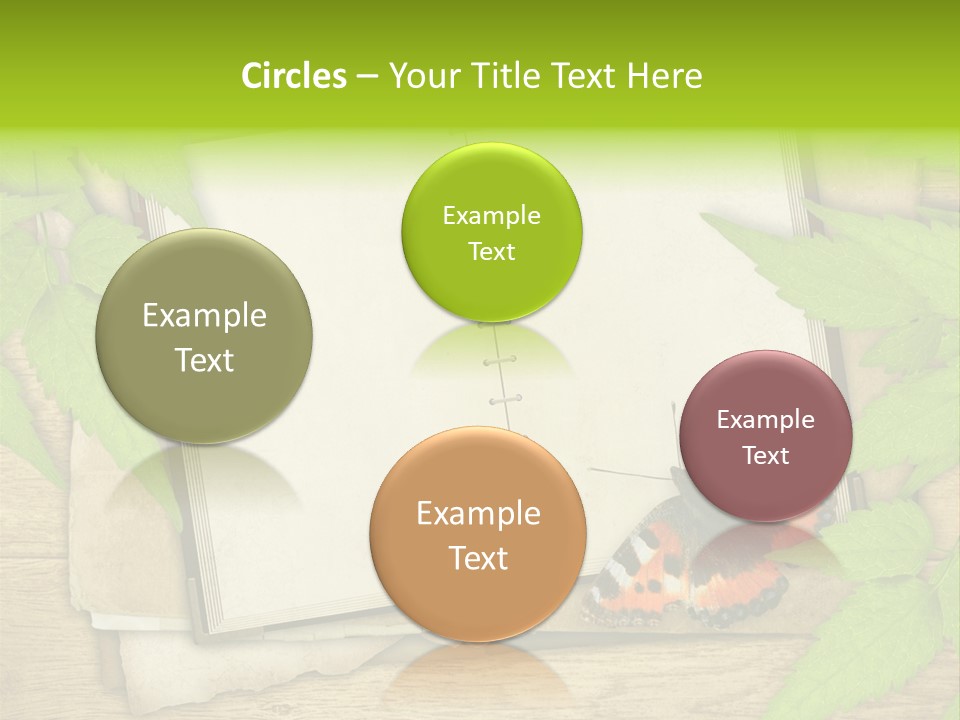 Book Decoration Retro PowerPoint Template