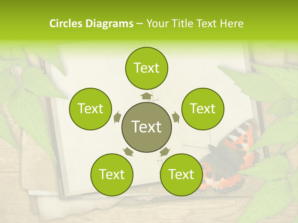 Book Decoration Retro PowerPoint Template