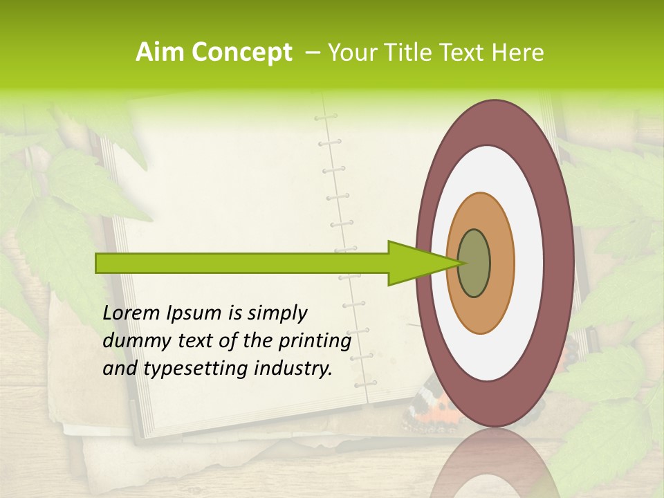 Book Decoration Retro PowerPoint Template