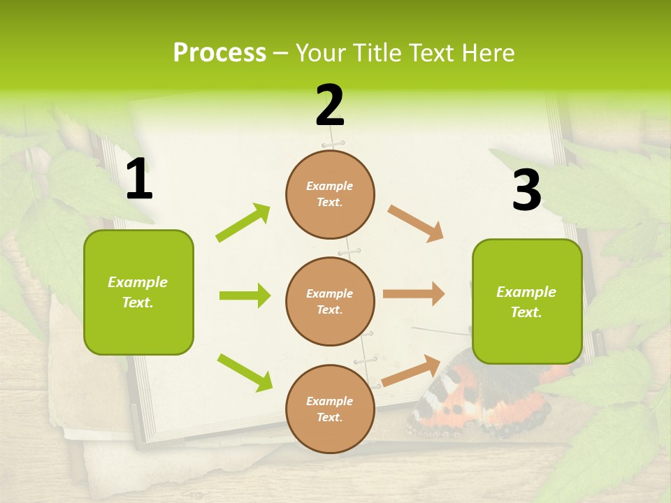 Book Decoration Retro PowerPoint Template